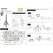 Paris - Eiffel Tower Building 3D Figure Model Kit (Steel, Moderate Difficulty) - Fascinations - Metal Earth Premium Series - (2024)