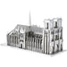 Paris - Notre Dame de Paris Cathedral Building Figure 3D Model Kit (Steel, Hard Difficulty) - Fascinations - Metal Earth Premium Series - (2024)