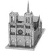 Paris - Notre Dame de Paris Cathedral Building Figure 3D Model Kit (Steel, Hard Difficulty) - Fascinations - Metal Earth Premium Series - (2024)