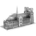 Paris - Notre Dame de Paris Cathedral Building Figure 3D Model Kit (Steel, Hard Difficulty) - Fascinations - Metal Earth Premium Series - (2024)