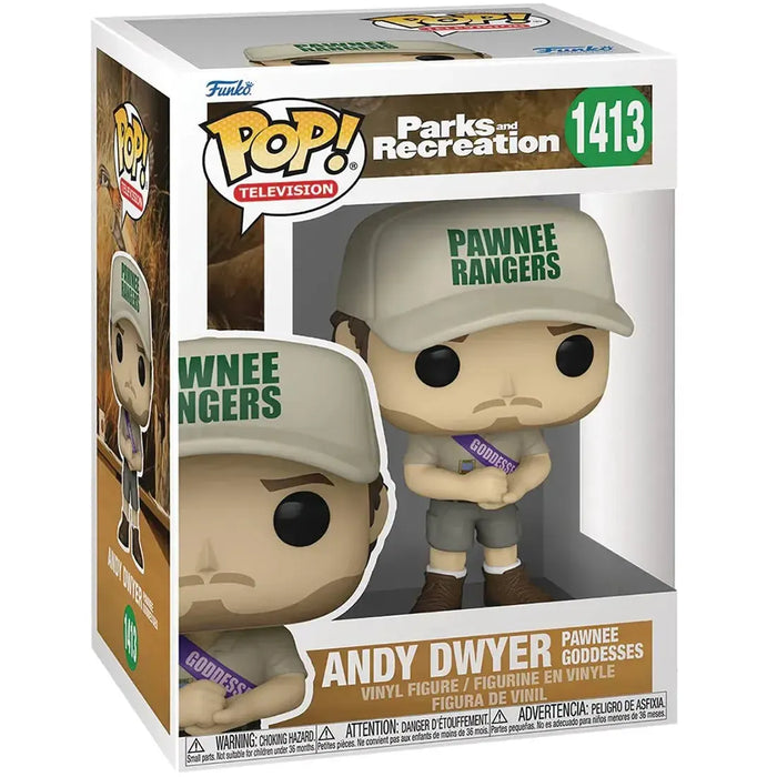 Parks and Recreation - Andy Dwyer Pawnee Goddesses Figure (4") - Funko - Pop! Television Series (1413)
