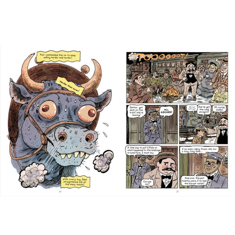 Paul Bunyan: The Invention of an American Legend - Paperback Graphic Novel Comic Book - TOON Graphics