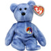 Peace Bear Plush (8.5") - Ty - Beanie Babies Series - (2003)