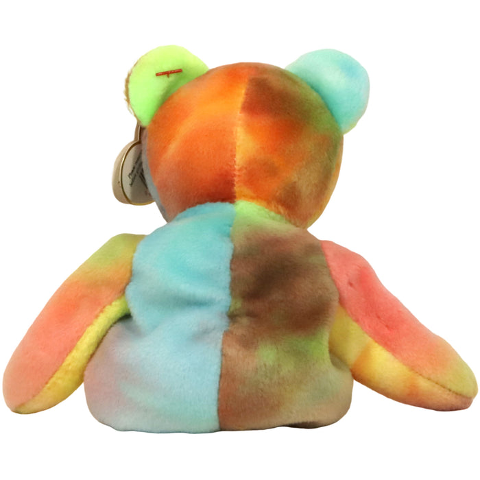 Peace the Bear Plush (8.5") - Ty - Original Beanie Babies Series - (1997)