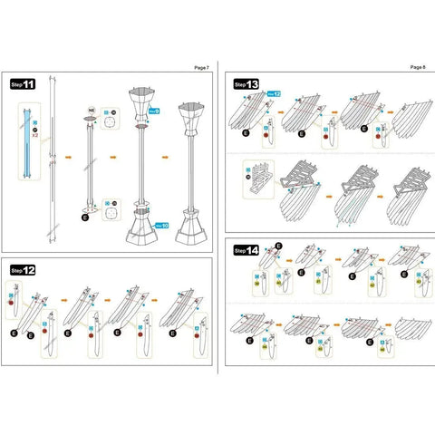 Peacock Figure Model Kit (Steel, Moderate Difficulty) - Fascinations - Metal Earth Premium Series