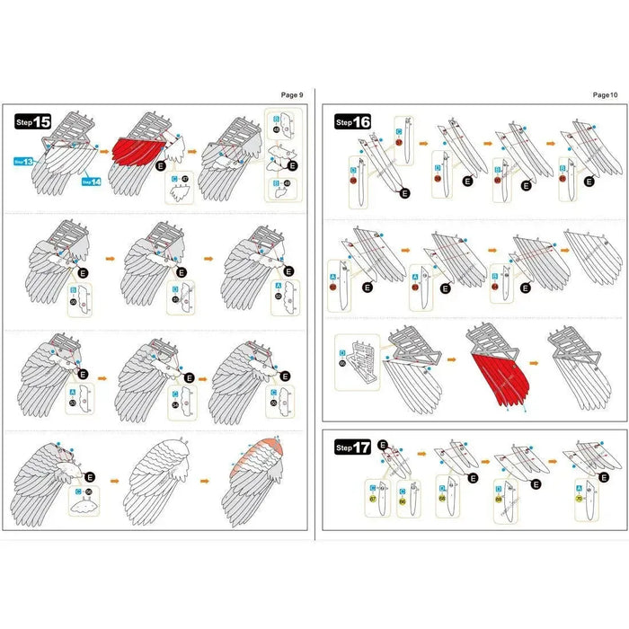 Peacock Figure Model Kit (Steel, Moderate Difficulty) - Fascinations - Metal Earth Premium Series