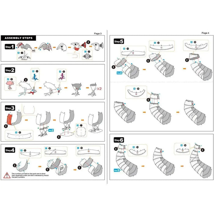 Peacock Figure Model Kit (Steel, Moderate Difficulty) - Fascinations - Metal Earth Premium Series