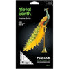 Peacock Figure Model Kit (Steel, Moderate Difficulty) - Fascinations - Metal Earth Premium Series