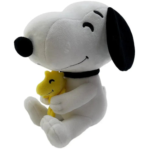 Peanuts - Sitting Snoopy & Woodstock Plush (9