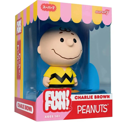 Peanuts - Yellow Shirt Charlie Brown Action Figure (5.25") - Super7 - Fun! Fun! Wave 1 Series - (2024)