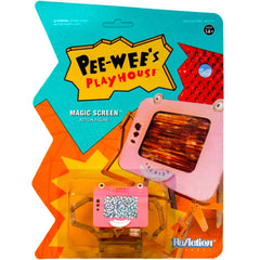 Pee-Wee's Playhouse - Magic Screen Action Figure (3.75")- Super7 - ReAction Figures Series