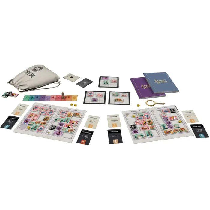 Penny Black - Stamp Collecting Board Game for Family, and Adults (2-4 Players, Age 10+) - Buffalo Games