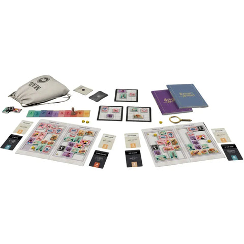 Penny Black - Stamp Collecting Board Game for Family, and Adults (2-4 Players, Age 10+) - Buffalo Games