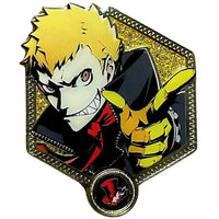 Persona 5 Royal - Ryuji Sakamoto [Skull] Pin Badge (Hard Enamel, 1.5") - Zen ...- Image 1