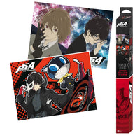 Persona 5: The Animation - Ren, Akechi & Mona Boxed Poster Set (20.5"x15") - ...- Image 1