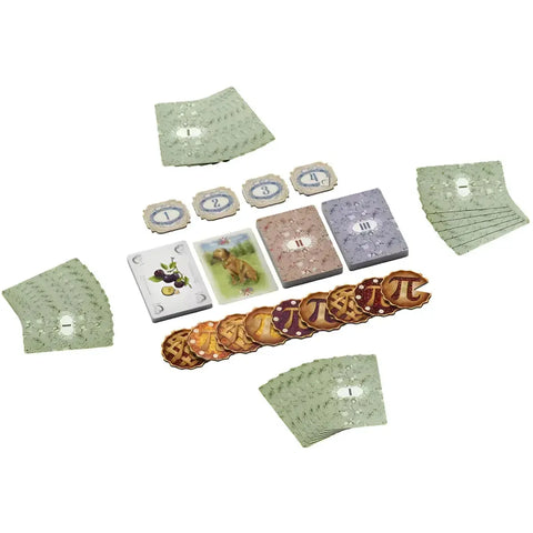 Pies - Competitive Food Card Game for Family, Adults, and Children (3-5 Players, Ages 11+) - Allplay