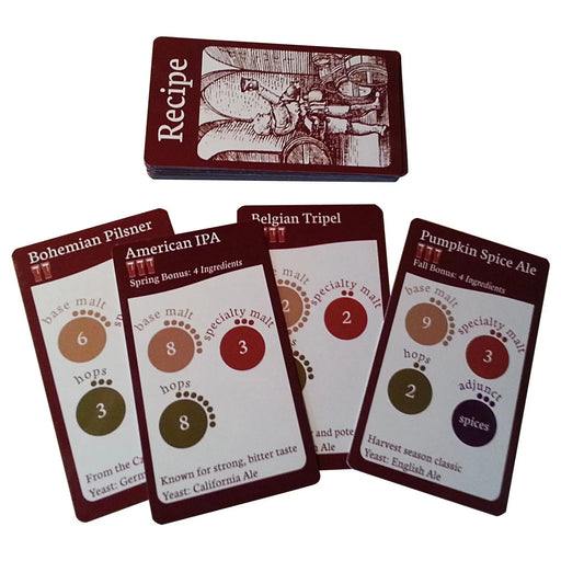 Pint Craft: Brew Your Way to Victory! - Economic Beer Brewing Card Game for Family, and Adults (2-6 Players, Ages 10+) - Blue Panther