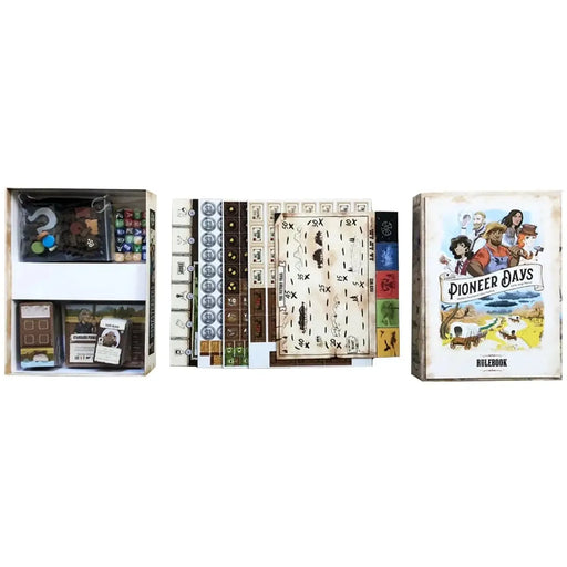 Pioneer Days - Dice-Based Civilization Board Game for Family, and Adults (2-4 Players, Ages 14+) - Tasty Minstrel Games