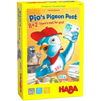 Pio's Pigeon Post - Educational Math Board Game for Family, Adults, and Children (2-4 Players, Ages 5+) - HABA
