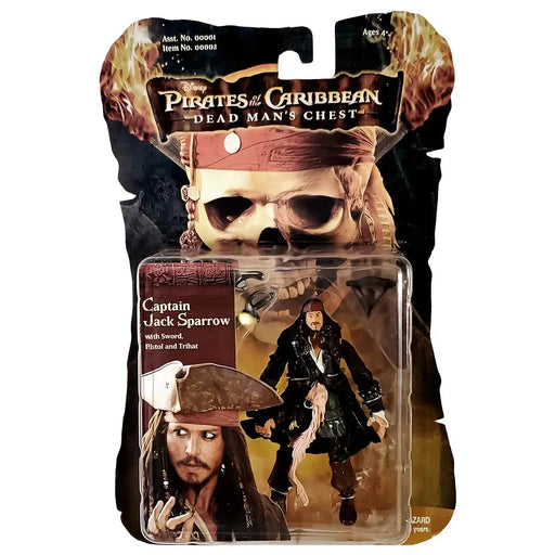 Pirates of The Caribbean: Dead Man's Chest - Captain Jack Sparrow Action Figure (3.75") - Zizzle