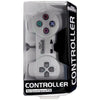 PlayStation 1 - Gray Wired Controller - Old Skool