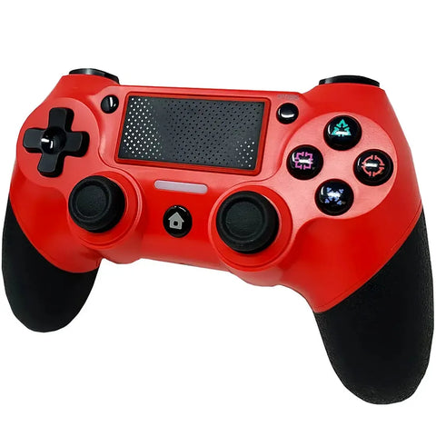 PlayStation 4 - Double-Shock 4 Red Wireless Controller - Old Skool