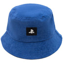 PlayStation - Console Logo Bucket Hats (Blue & Gray, 2-Pack) - Culturefly