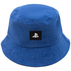 PlayStation - Console Logo Bucket Hats (Blue & Gray, 2-Pack) - Culturefly