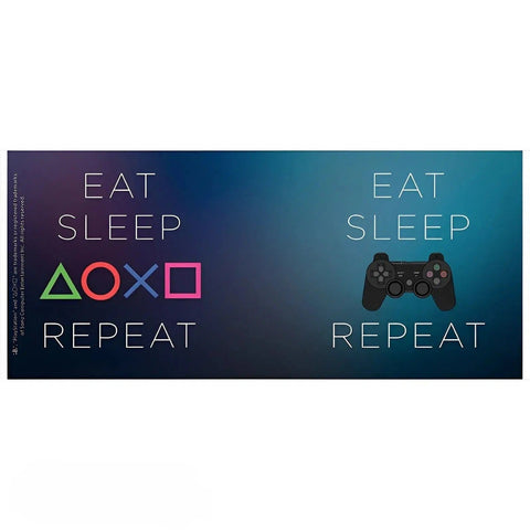 PlayStation - Eat Sleep Play Repeat Mug (Ceramic, 11 oz.) - ABYstyle