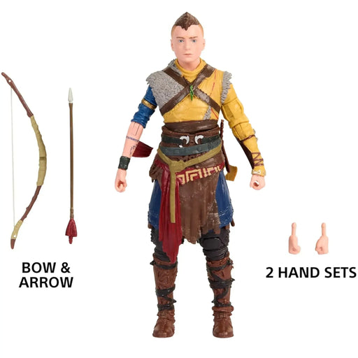PlayStation [God of War Ragnarök] - Atreus Action Figure (6") - Spin Master - The Shapes Collection - (2024)