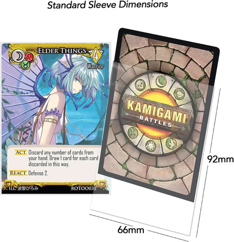 Player's Choice Standard Clear Card Sleeves (60-Pack) - Japanime Games - Image 3