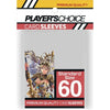Player's Choice Standard Clear Card Sleeves (60-Pack) - Japanime Games