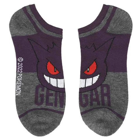 Pokémon - Character Names Ankle Socks (6 Pairs) - Bioworld