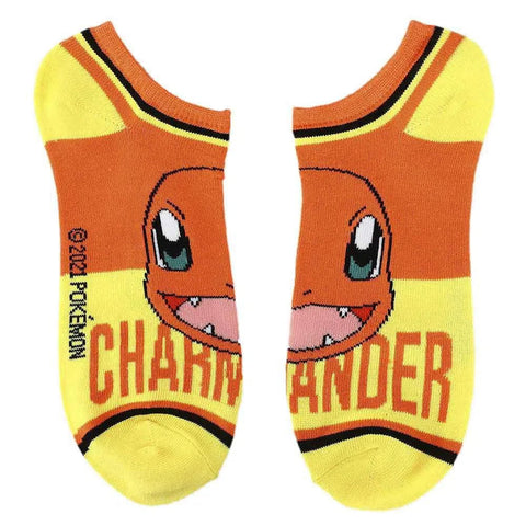 Pokémon - Character Names Ankle Socks (6 Pairs) - Bioworld