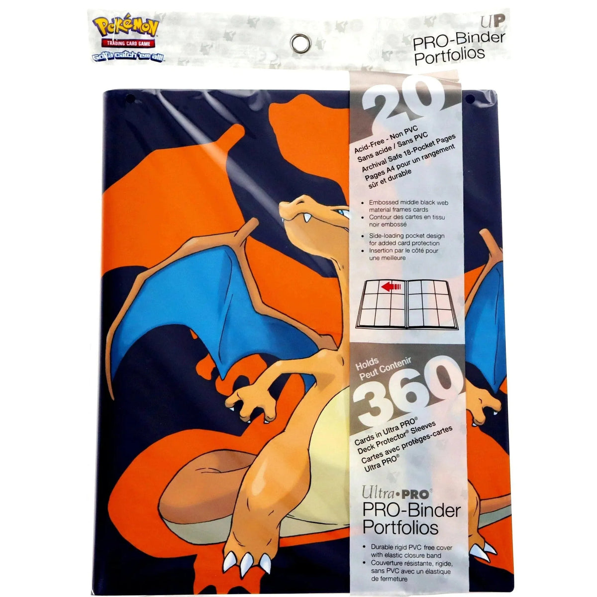 charizard card binder Pokémon - Charizard 9-Pocket Pro Binder