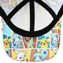 Pokémon - Comic Grid Hat (All Over Print, Sublimated) - Bioworld