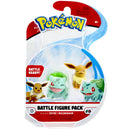 Pokémon - Eevee & Bulbasaur Battle Pack Figure - Wicked Cool Toys
