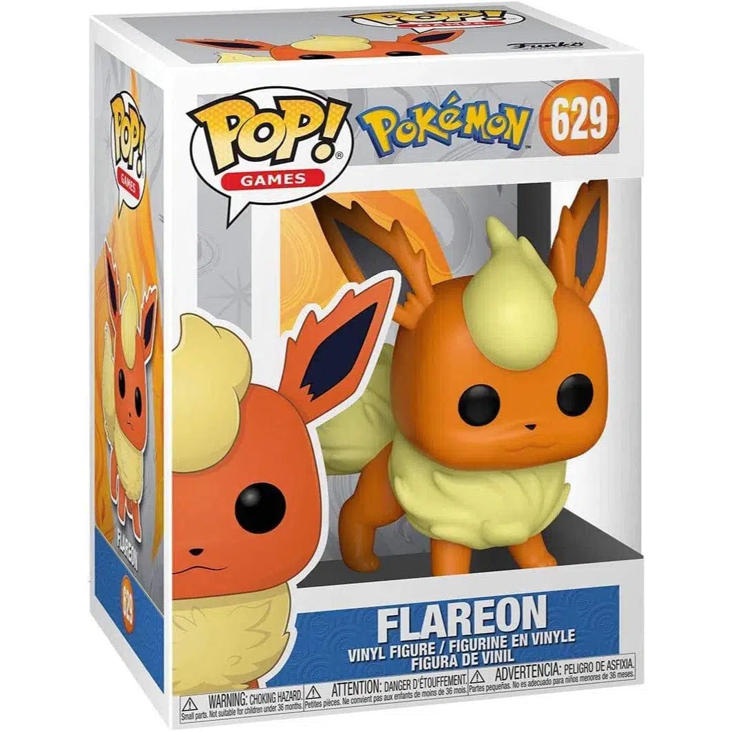 Pokémon - Flareon Figure (#629) - Funko - POP! Games — Poggers