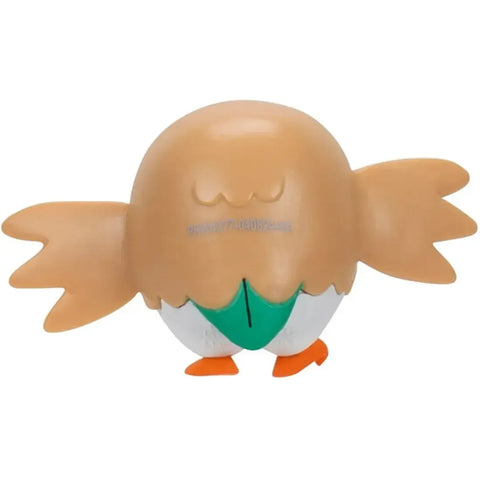 Pokémon - Grass-type Battle Pack Figure Set (Rowlet, Oddish, Roselia & Flapple) - Jazwares - Battle Ready Series