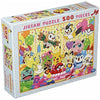 Pokémon - Lets Eat Together! Birthday Party with Cake Jigsaw Puzzle (500 Pieces) - Ensky