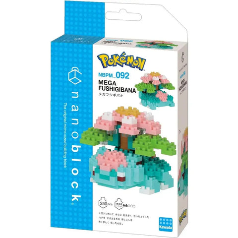 Pokémon - Mega Venusaur Figure Building Set - Nanoblock (092)