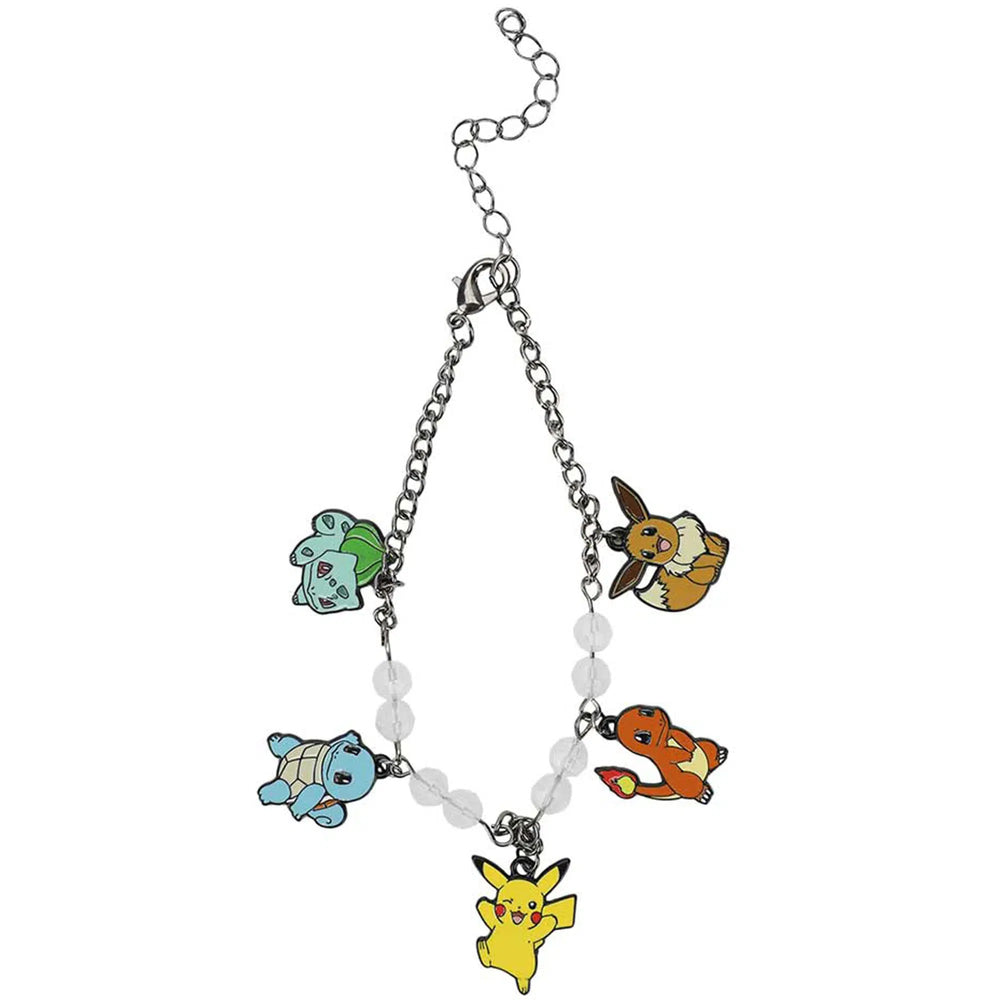 Pokémon - Multi Charm Pokémon & Pokéball Bracelet Set (3 Pack) - Bioworld