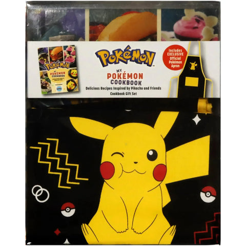 Pokémon: My Pokémon Cookbook Cookbook Gift Set | Cookbook + Official Pokémon Apron | Hardcover Cookbook | Gift Set - Image 1