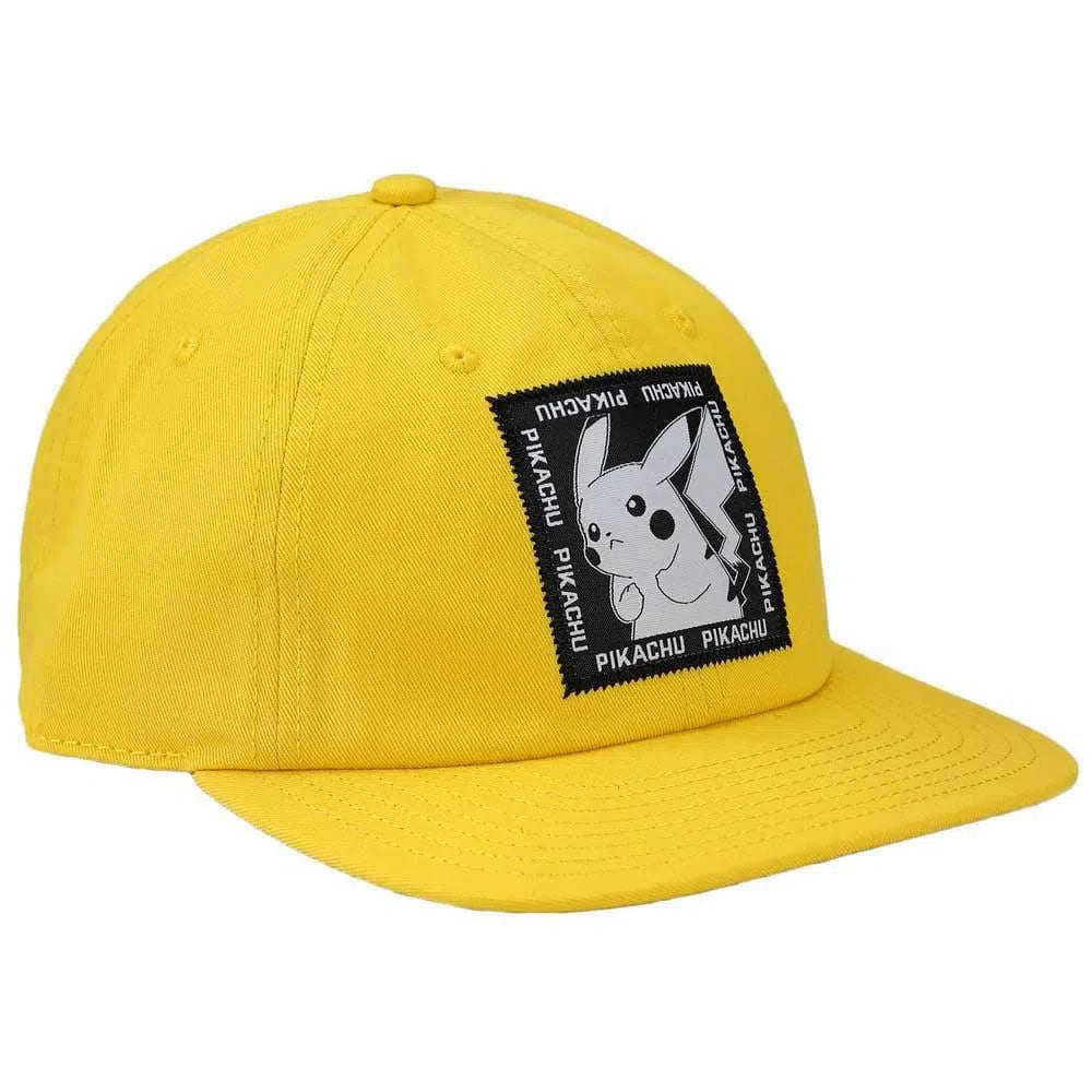 Pokémon - Pikachu #025 Patch Hat (Yellow, Woven, Flat Bill) - Bioworld