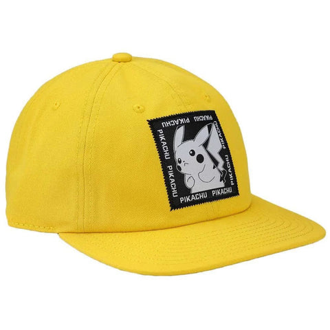 Pokémon - Pikachu #025 Patch Hat (Yellow, Woven, Flat Bill) - Bioworld