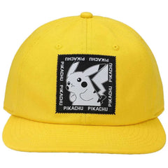 Pokémon - Pikachu #025 Patch Hat (Yellow, Woven, Flat Bill) - Bioworld