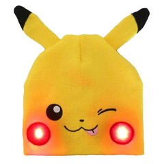 Pokémon - Pikachu Big Face Beanie Hat (Light Up LED) - Bioworld