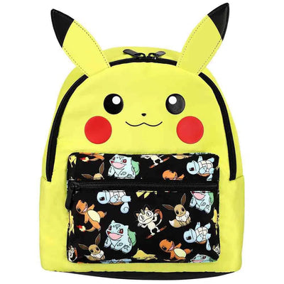 Pokémon - Pikachu Decorative 3D Mini Backpack - Bioworld