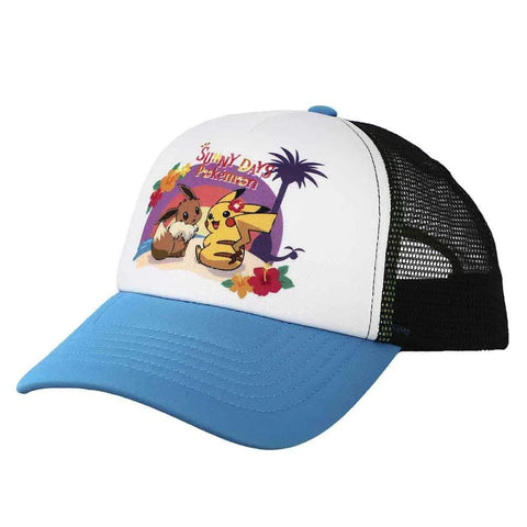 Pokémon - Pikachu & Eevee Sunny Days Trucker Hat - Bioworld