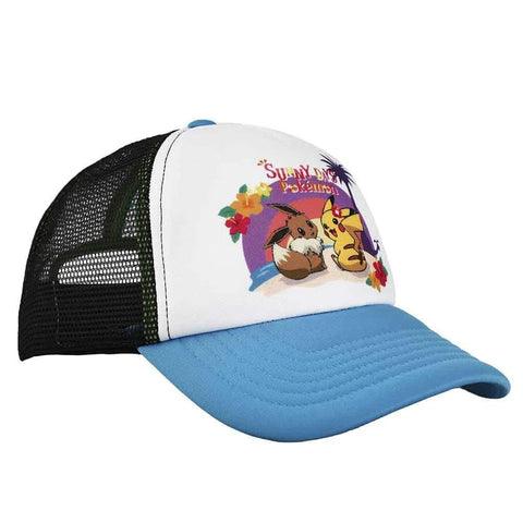 Pokémon - Pikachu & Eevee Sunny Days Trucker Hat - Bioworld